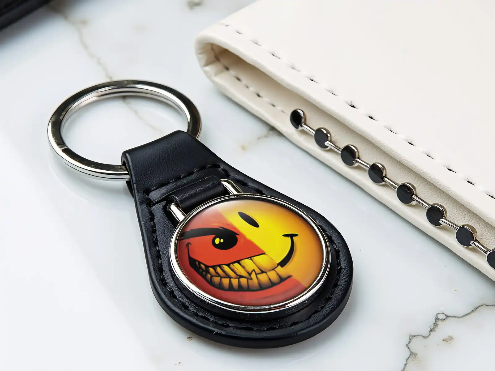 Designer Keychain Stylish Chic Modern Style